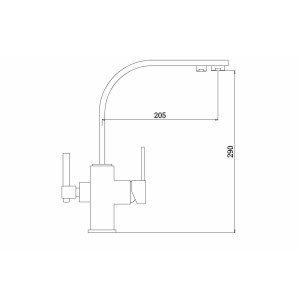 Смеситель ZorG ZR 332 YF BR